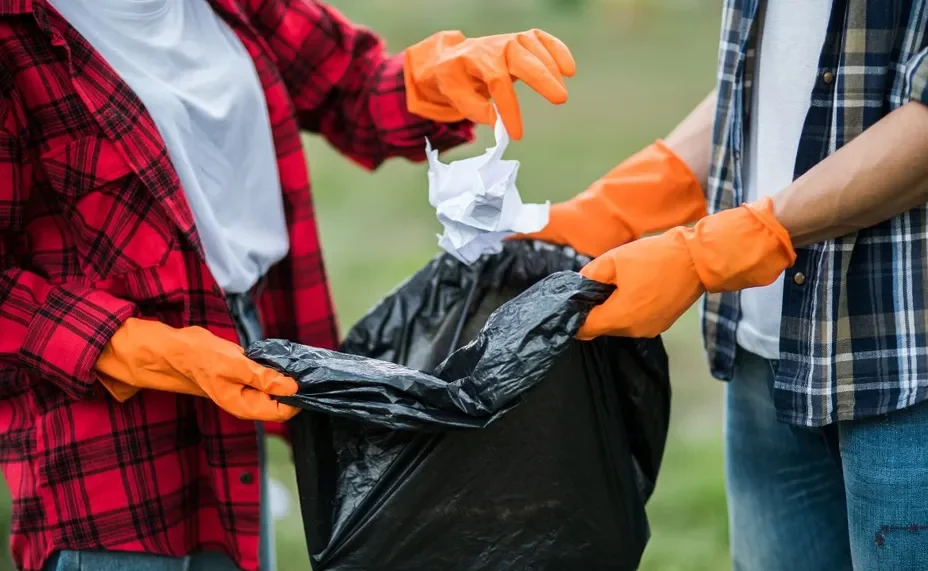 torba foliowa jako worek na odpady plastikowe